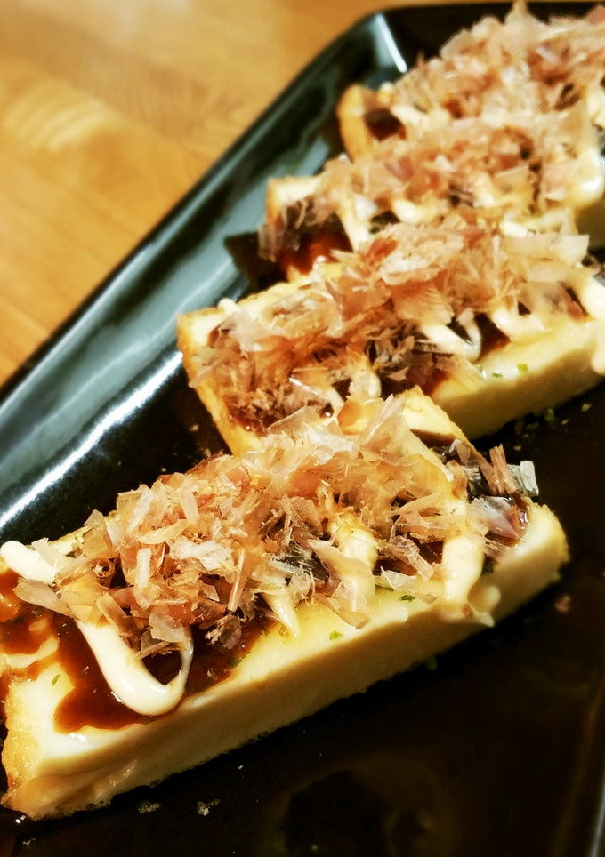 トースターで簡単☆厚揚げのお好み焼き-レシピのメイン写真