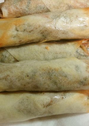 たっぷりの野菜入り！うちの野菜春巻き-レシピのメイン写真