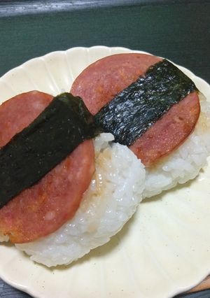 ボンレスハムの照り焼きおにぎり-レシピのメイン写真