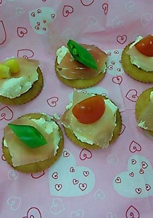 たまごサラダでオンザリッツ♪-レシピのメイン写真
