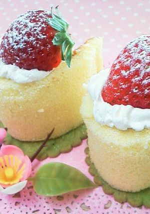 市販ロールで簡単♪ひなまつり☆苺ケーキ-レシピのメイン写真