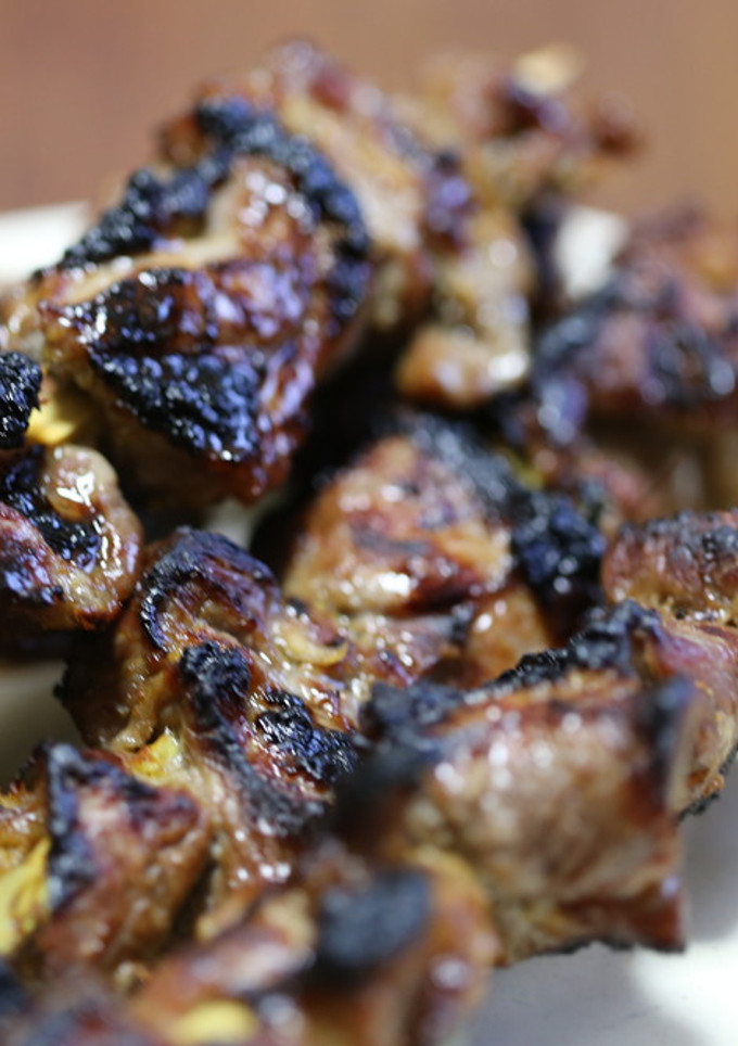 りんご蜜万能たれ　でラム肉を焼く.-レシピのメイン写真
