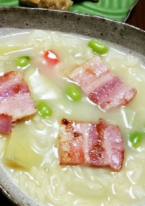 マカロニ入りクリームシチュー-レシピのメイン写真