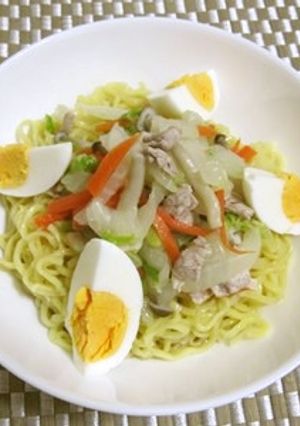 マルちゃん正麺レモン香るごまだれ冷やし♪-レシピのメイン写真