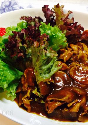 簡単 薄切り肉のひらひらカレー-レシピのメイン写真