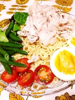マルちゃん正麺*らーめんサラダ-レシピのメイン写真