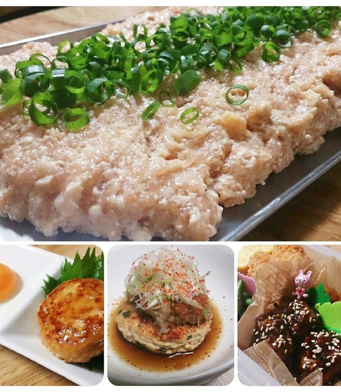 鶏ミンチのふわふわ豆腐つくね♥鍋にも♪ by ◇ゆーこ
