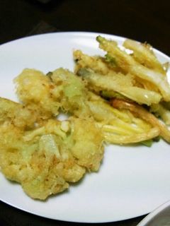 簡単!大量消費!カリフラワーの天ぷら♪-レシピのメイン写真