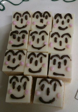 簡単おやつに！チョコバアム食パンマン-レシピのメイン写真