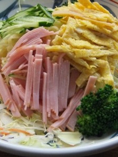 サラダのような冷やし中華-レシピのメイン写真