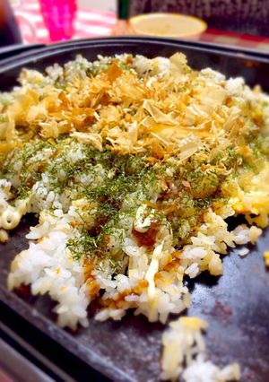 お好み焼き風炒飯…足りなかった時に！-レシピのメイン写真