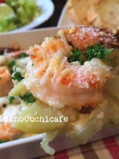 エビとジャガイモのクリームグラタン-レシピのメイン写真