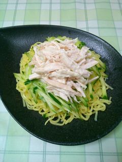 冷やして美味しい棒々鶏冷やし中華-レシピのメイン写真