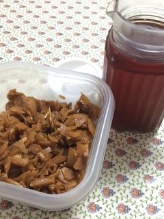 生姜シロップと生姜の佃煮-レシピのメイン写真