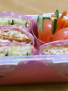 タラコ焼きそばサンド弁当(^^♪-レシピのメイン写真