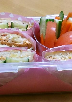 タラコ焼きそばサンド弁当(^^♪-レシピのメイン写真