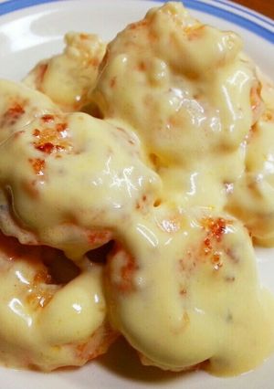 焼いてエビマヨ☆ノンケチャップ-レシピのメイン写真