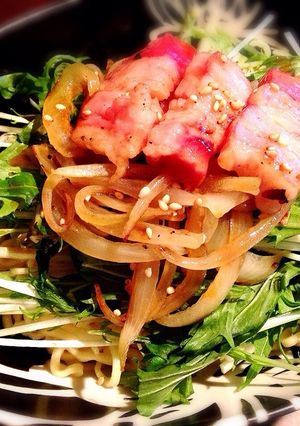 マルちゃん正麺でガッツリ冷やし中華-レシピのメイン写真