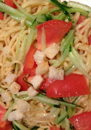マルちゃん製麺でラーメンサラダ風-レシピのメイン写真