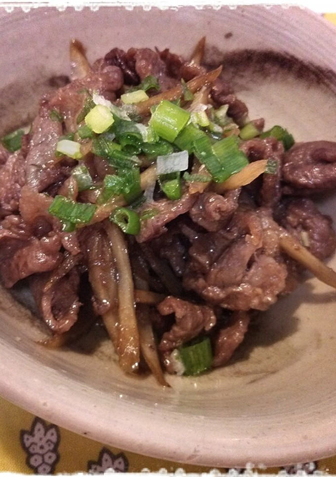 やみつき☆牛肉牛蒡炒め☆-レシピのメイン写真