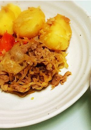 汁なし炒り肉じゃが-レシピのメイン写真
