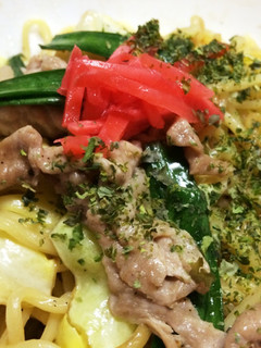 炒めない♡レンチン ガリバタ醤油焼きそば-レシピのメイン写真