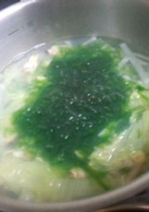 生海苔の中華スープ-レシピのメイン写真
