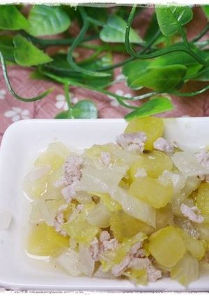 離乳食後期　マグロとさつまいもの煮物-レシピのメイン写真
