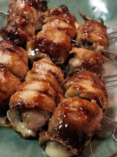 ソースで照り焼き♪イワシの大葉チーズ巻き-レシピのメイン写真