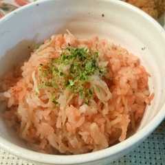 รูปของ 簡単♪桜海老と切り干し大根の炊き込み御飯