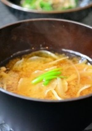 自家製干し大根と干しえのきのお味噌汁-レシピのメイン写真
