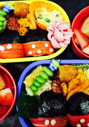 ひな祭りミッキー&ミニー-レシピのメイン写真
