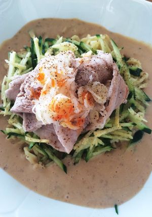 冷しゃぶ中華麺-レシピのメイン写真
