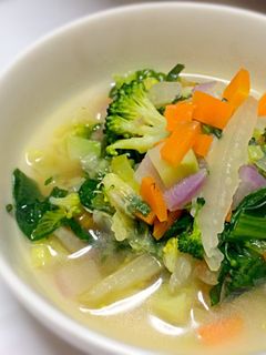 調子を整え太りにくい身体作り野菜スープ-レシピのメイン写真