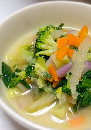 調子を整え太りにくい身体作り野菜スープ-レシピのメイン写真