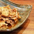 豚コマ蓮根の中華な甘辛炒め