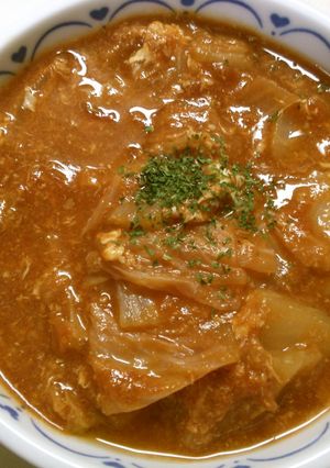 ランチに　簡単！　白菜の　トマト煮込み♪-レシピのメイン写真