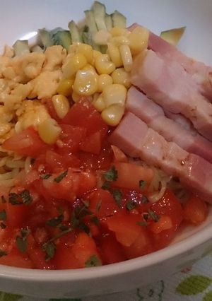 簡単イタリアン風冷やし中華-レシピのメイン写真