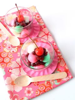 ひなまつり白玉♡-レシピのメイン写真