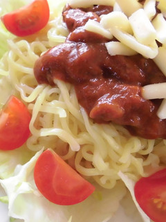 タコライス風冷やし中華-レシピのメイン写真