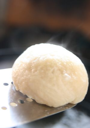 中華まんを鉄フライパンで作りました。具は-レシピのメイン写真