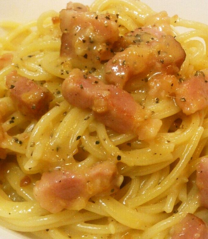 お手軽／本格濃厚カルボナーラ◇ランチに by ☆りっか