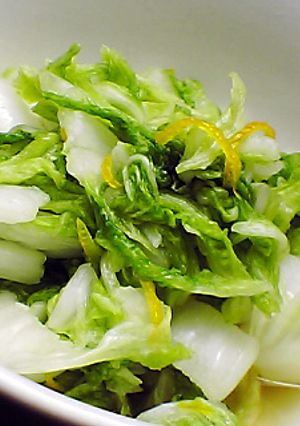 柚子茶で♪白菜のサラダ漬物-レシピのメイン写真