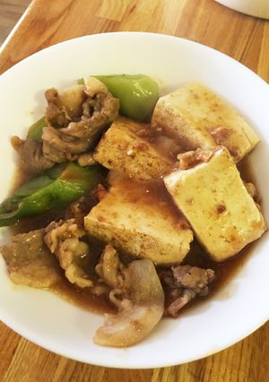 簡単、肉豆腐 材料３つ-レシピのメイン写真