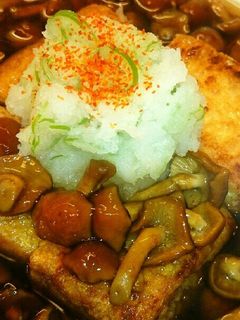 厚揚げのなめこおろし餡-レシピのメイン写真
