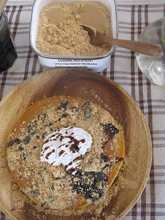 かぼちゃの煮物 DE パンケーキ-レシピのメイン写真