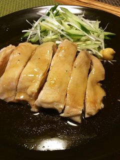 蒸し鶏あんかけ-レシピのメイン写真