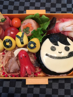 マルちゃん焼そば入浴中タコさん◉キャラ弁-レシピのメイン写真