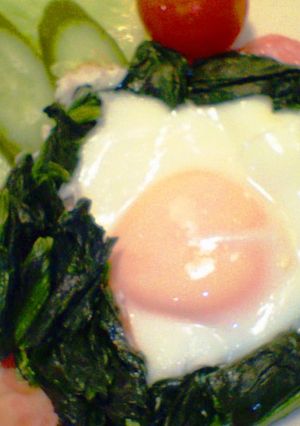 一石二鳥な目玉焼き(人´ω`*)-レシピのメイン写真