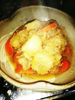 豚ひき肉のホクホク肉じゃが。-レシピのメイン写真